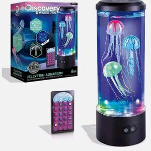 Discovery Kids #Mindblown Jellyfish Aquarium LED W/Remote - STEM Toys New In Box